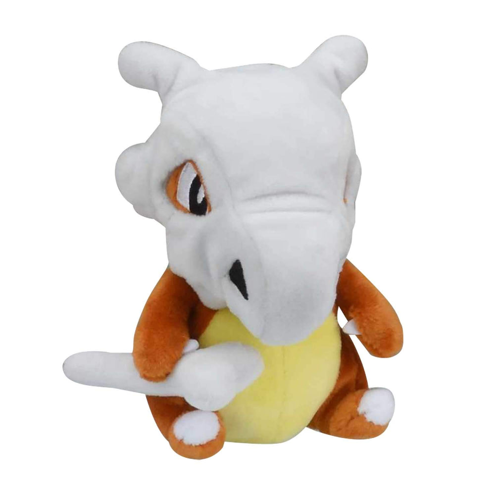 Pokémon Sitting Cuties Cubone plush front view sitting upright for desk display
