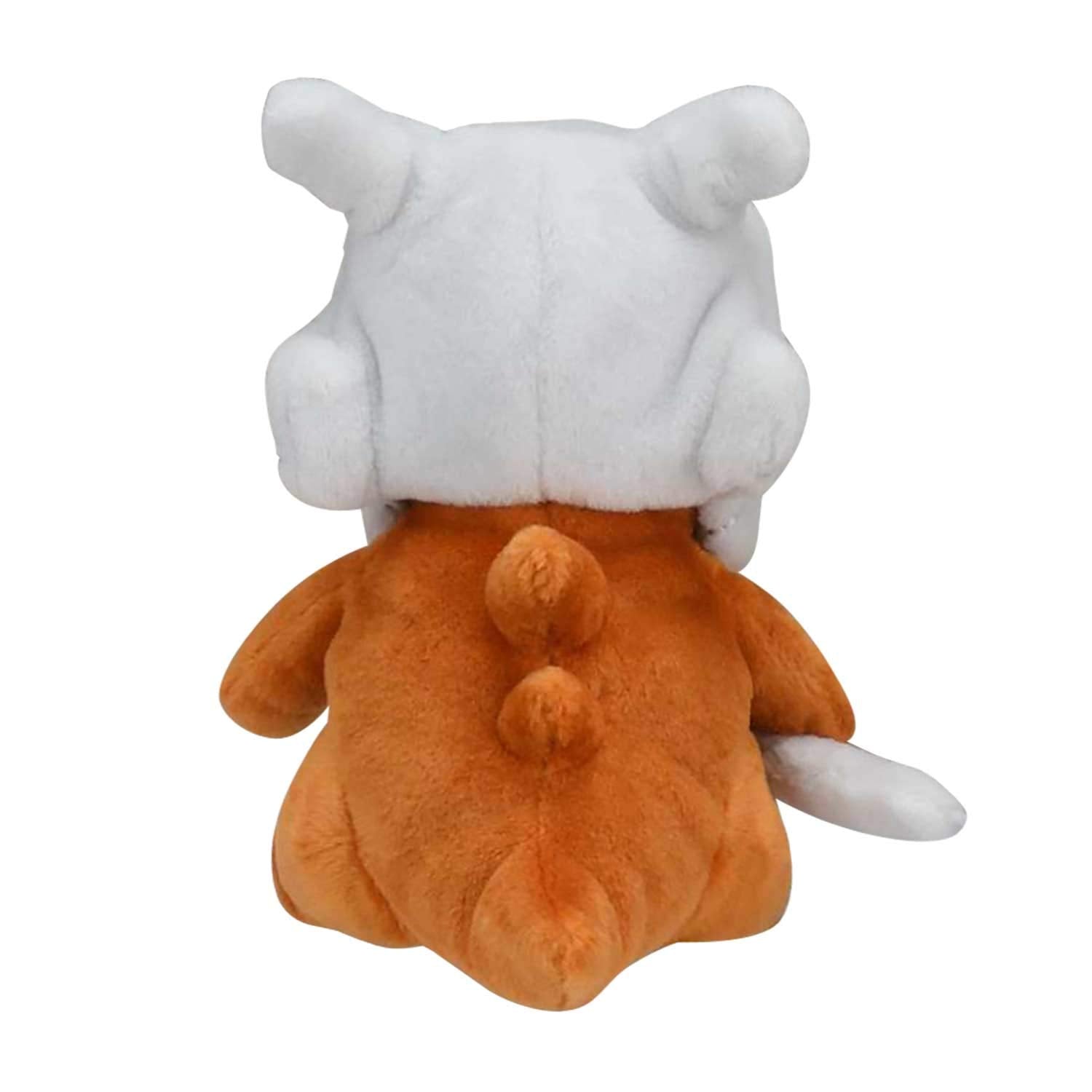 Pokémon Sitting Cuties Cubone plush side view showing weighted design for stable posing