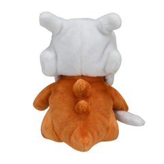 Pokémon Sitting Cuties Cubone plush side view showing weighted design for stable posing