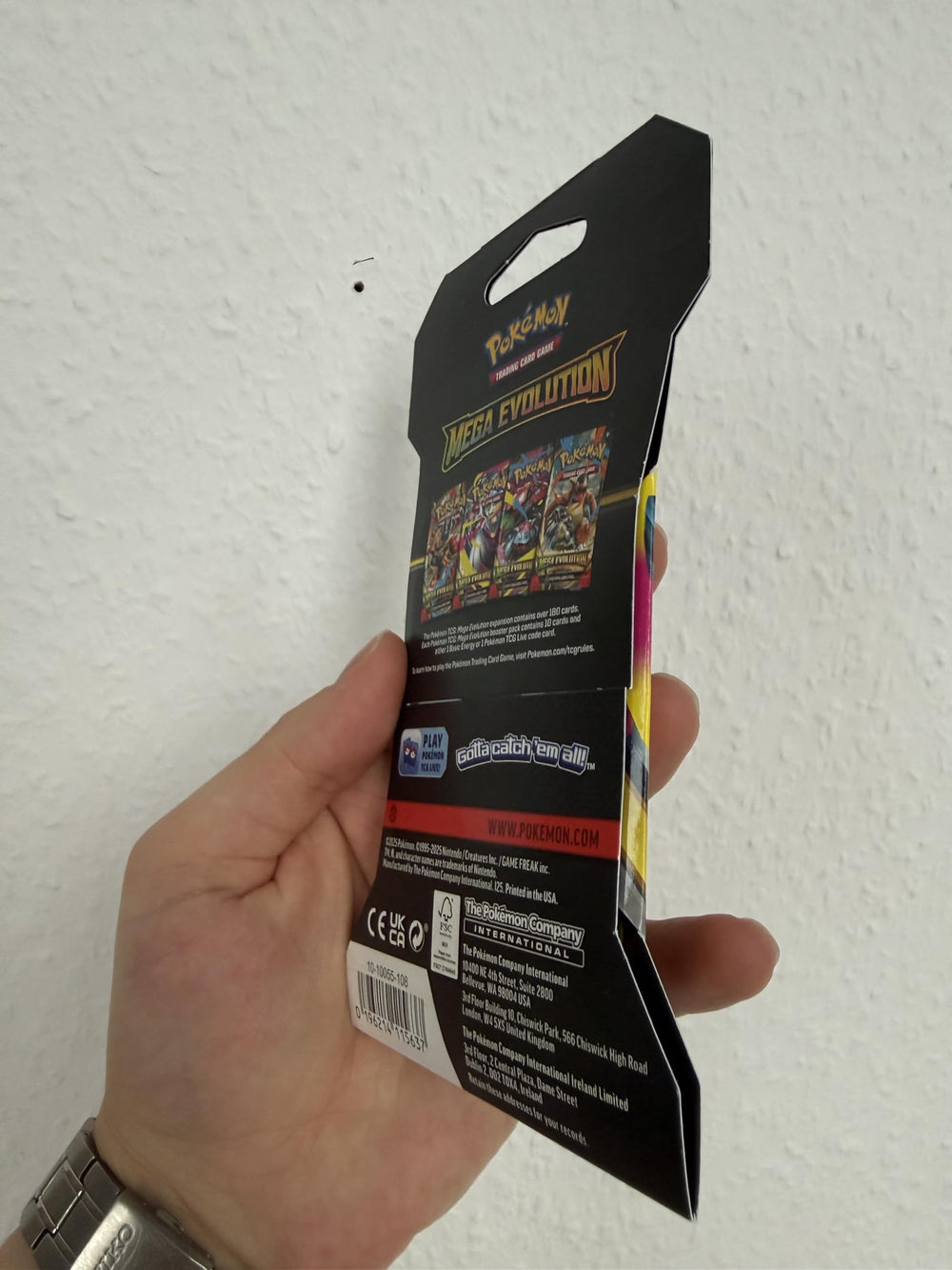 Pokemon sleeved booster pack packaging displaying official branding for collectors