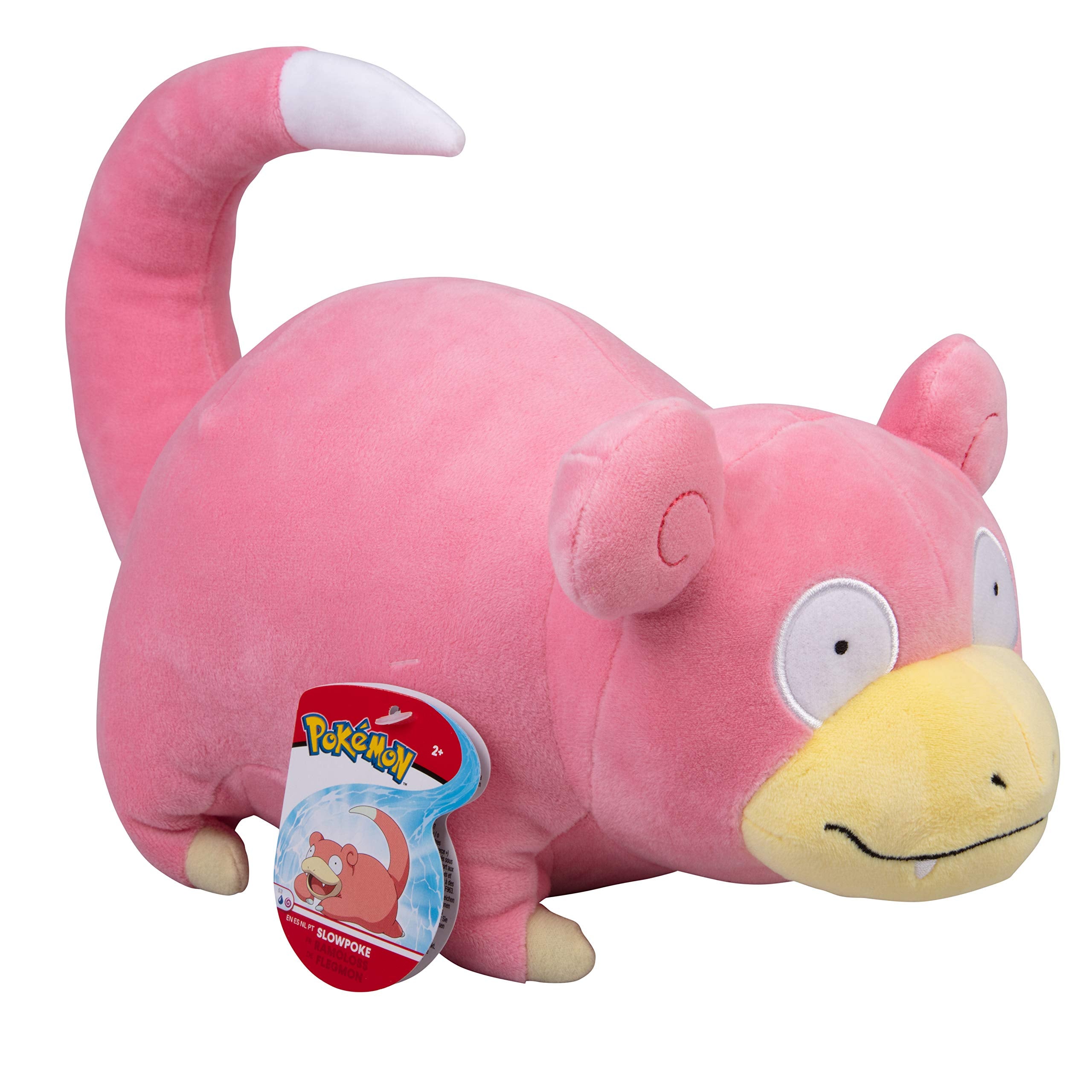Gift-ready Pokémon Slowpoke plush packaging for fans
