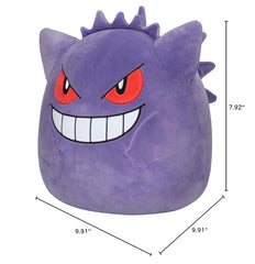 Pokémon Sqishmallows Gengar 25 cm in-hand pose, ideal for display