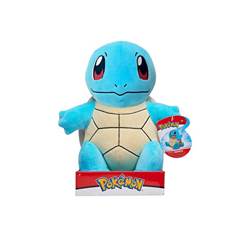 Pokémon Squirtle 12-inch plush back view, cuddly and well-made