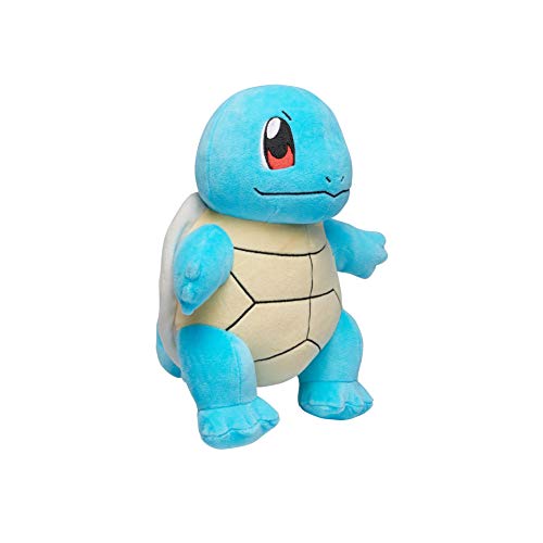 Pokémon Squirtle plush detail eyes, expressive and authentic