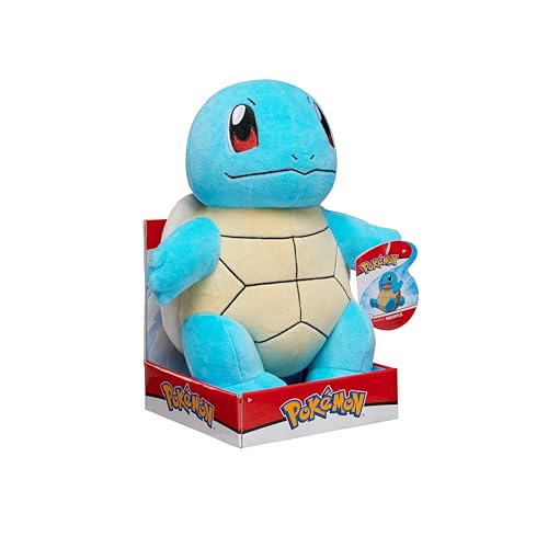 Pokémon Squirtle plush embroidery, accurate Pokémon features for collectors