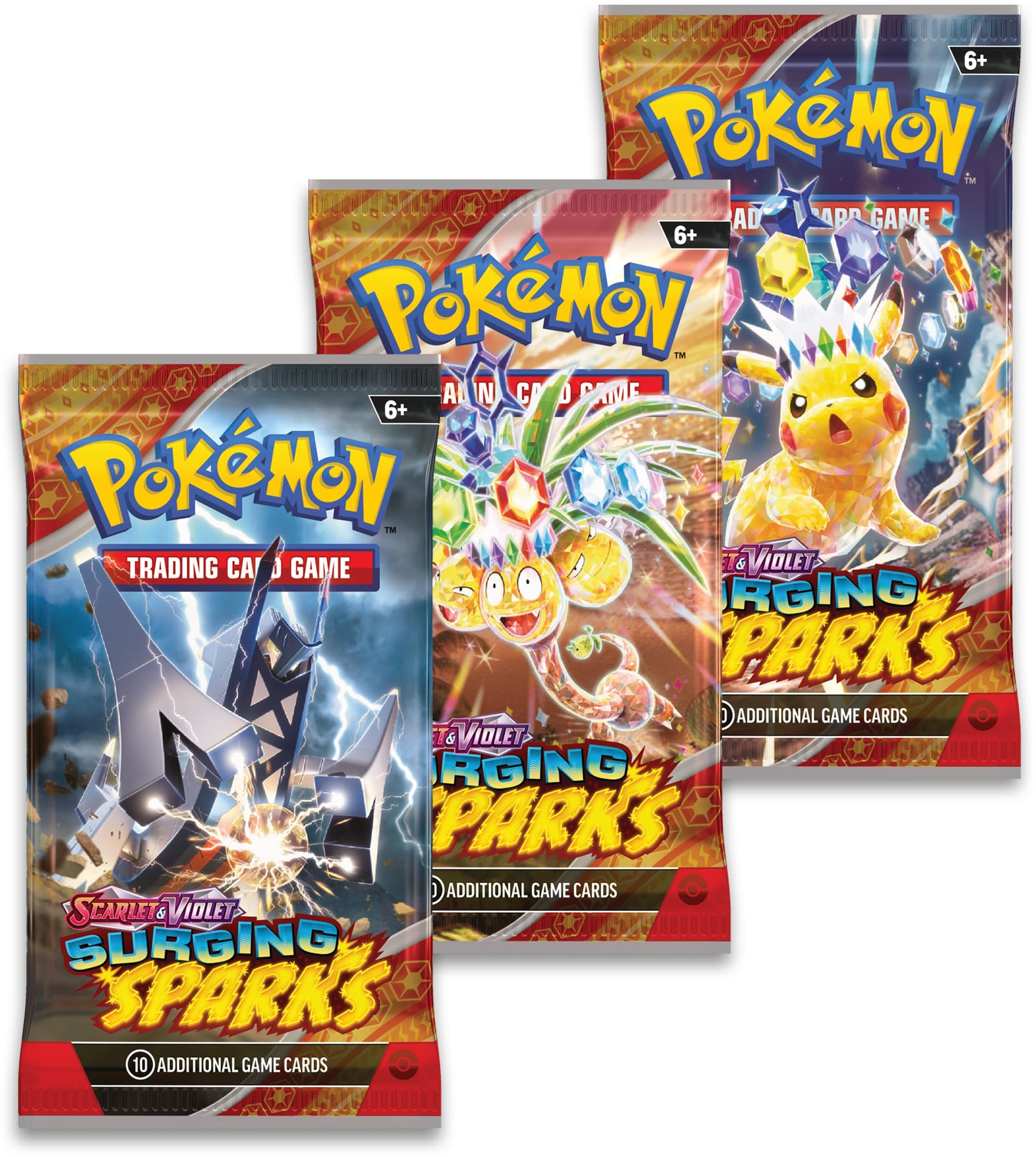 Pokémon Surging Sparks art featuring Alolan Exeggutor and dragon legends inspires deck ideas.