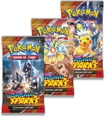 Pokémon Surging Sparks art featuring Alolan Exeggutor and dragon legends inspires deck ideas.