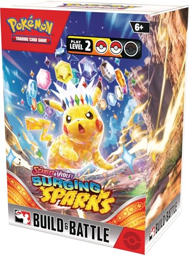 Pokémon Surging Sparks booster packs inviting new pulls for players