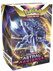 Pokemon Sword and Shield Astral Radiance booster build and battle box with a foil promo card
