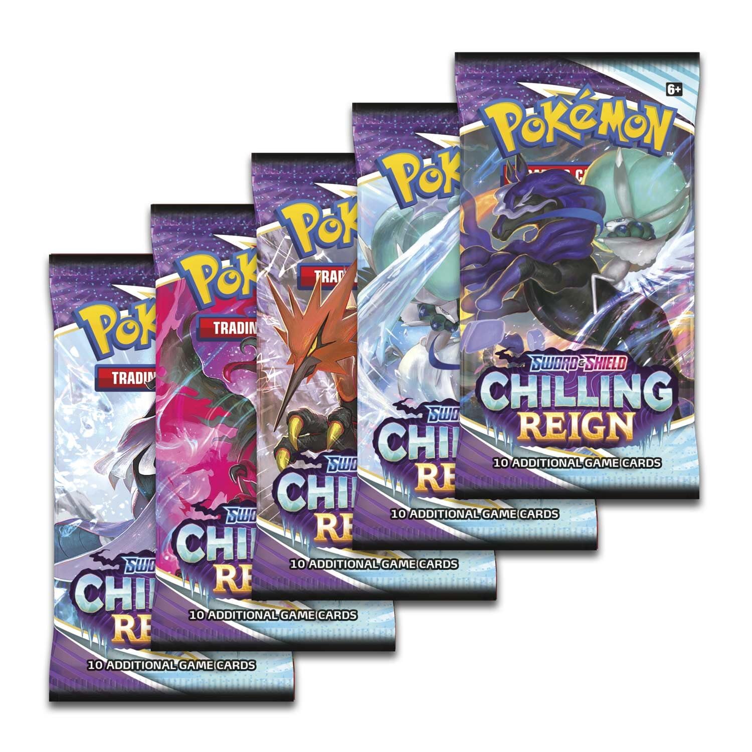 Open-and-play contents showcase: 23-card Evolution pack and booster packs for flexible battles