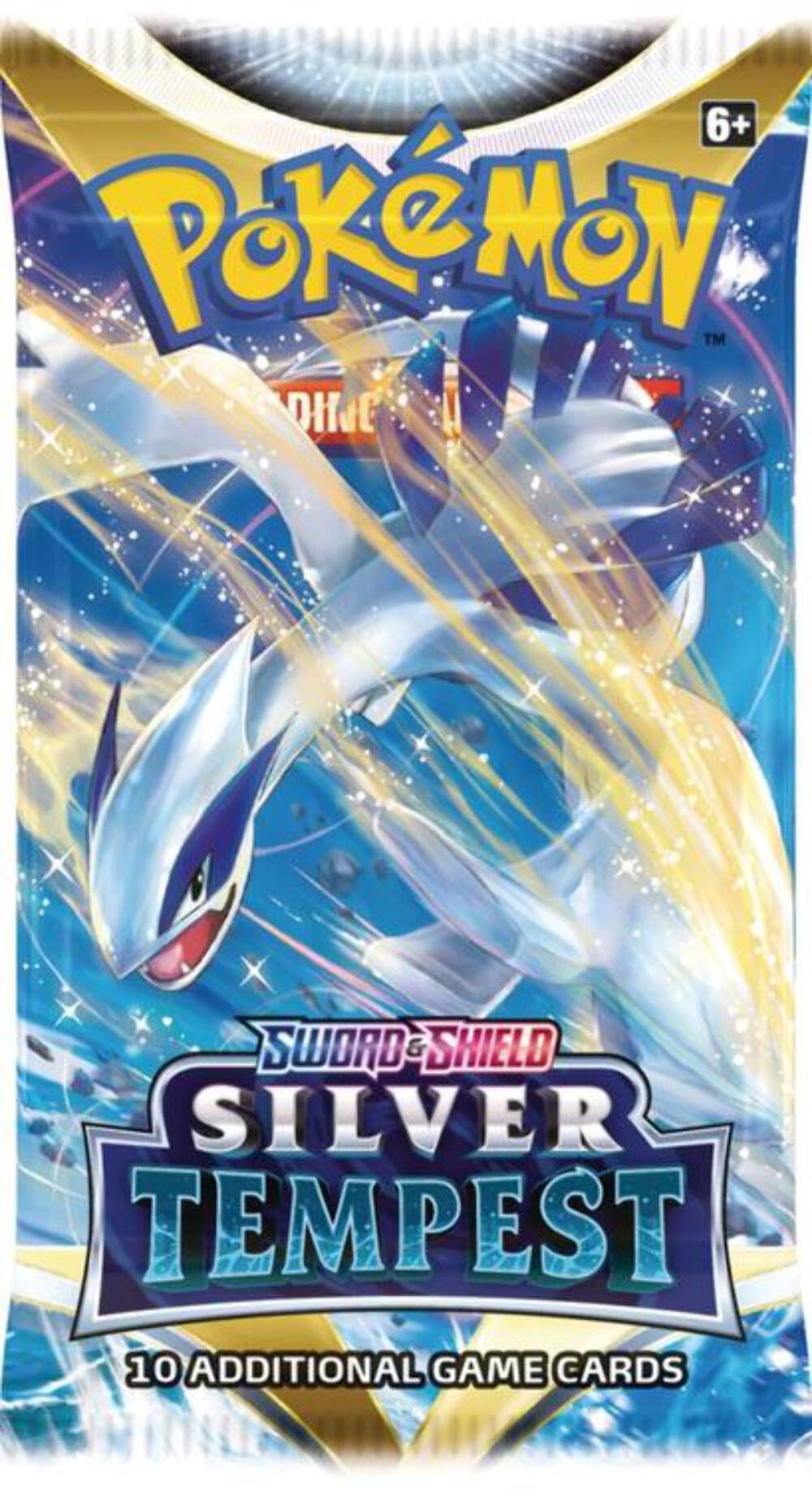 Pokemon Sword and Shield Silver Tempest booster pack for expanding your card collection.