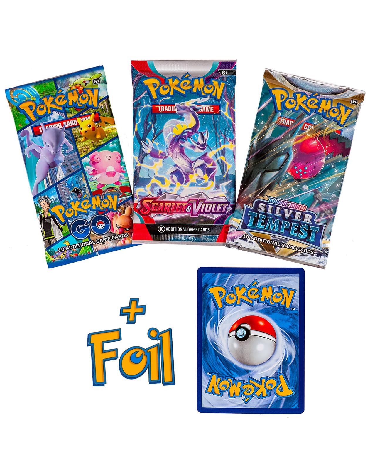 Pokémon TCG booster packs ready to open, expanding your collection with fresh cards.