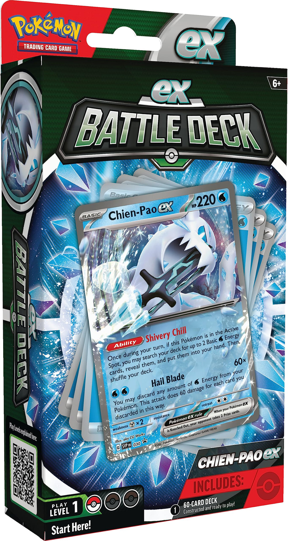Pokémon TCG Battle Deck Chien-Pao ex for strategic battles and collection