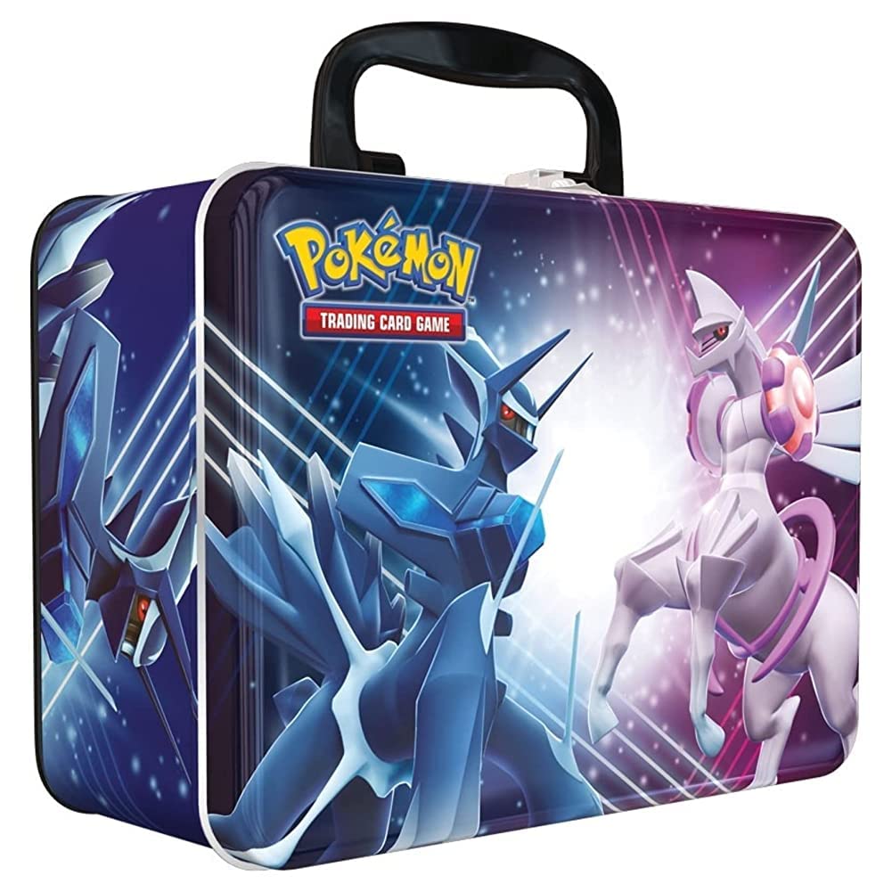 Pokemon TCG Collector Chest 2022 with Origin Forme Dialga artwork for secure storage.