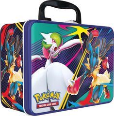 Pokémon TCG Collector Chest cover shows a sturdy metal case for safe storage