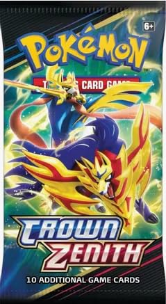 Zacian and Zamazenta artwork from Crown Zenith for collectible display.