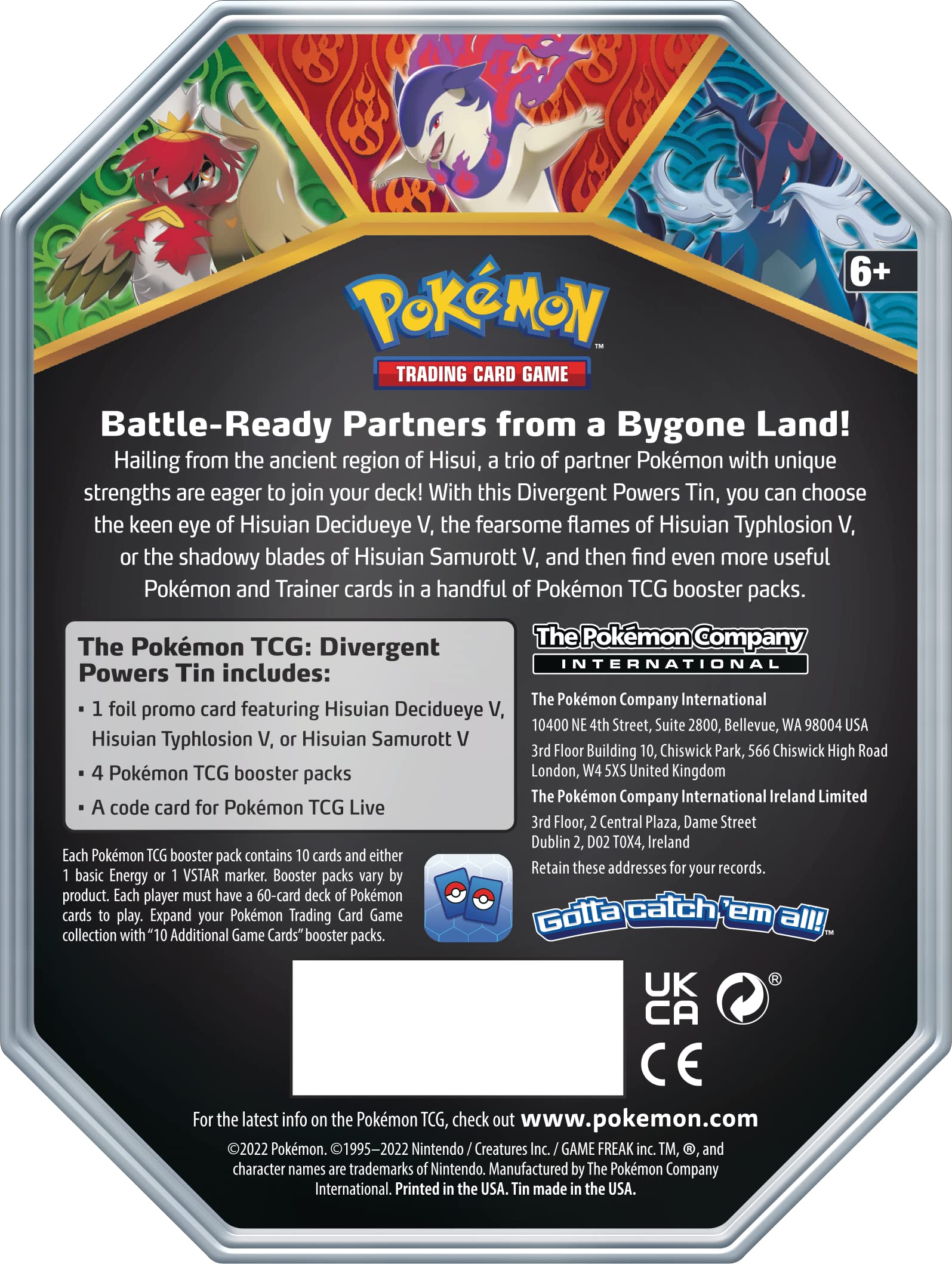 Booster packs included to expand your Pokémon TCG collection.