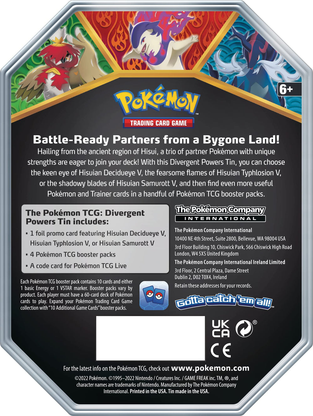 Booster packs included to expand your Pokémon TCG collection.