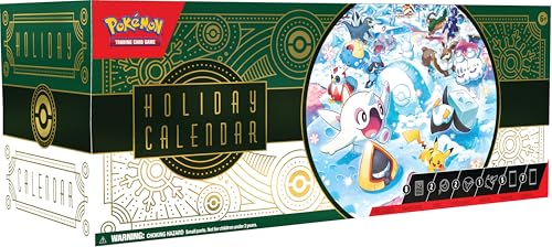 Pokemon TCG Holiday Calendar booster packs spark exciting unboxing moments.