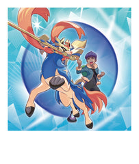 Pokémon TCG Live code card enables quick digital matches.