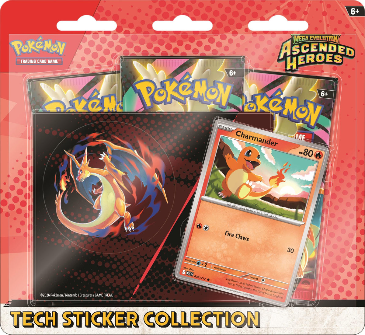 Pokémon TCG Ascended Heroes foil promo card featuring Charmander or Gastly for collectors