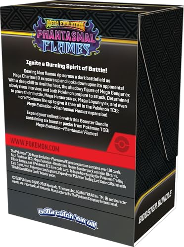  Pokemon TCG Phantasmal Flames booster pack concept art hints at strategic deck-building opportunities.