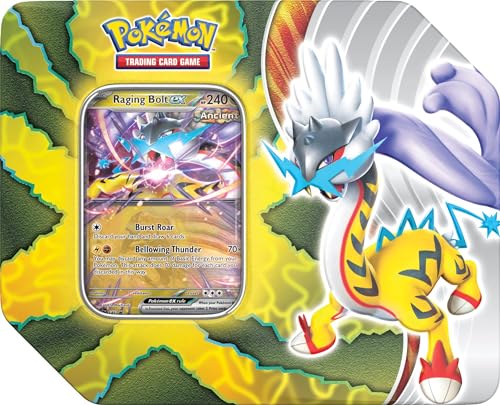 Pokémon Paradox Destinies Tin foil promo, boosts your collection with shining cards.
