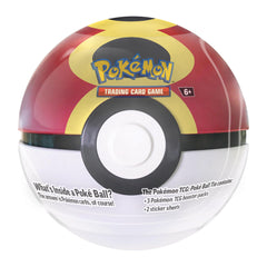 Pokémon TCG Poke Ball Tin Series 9 front view, ideal for display and collection