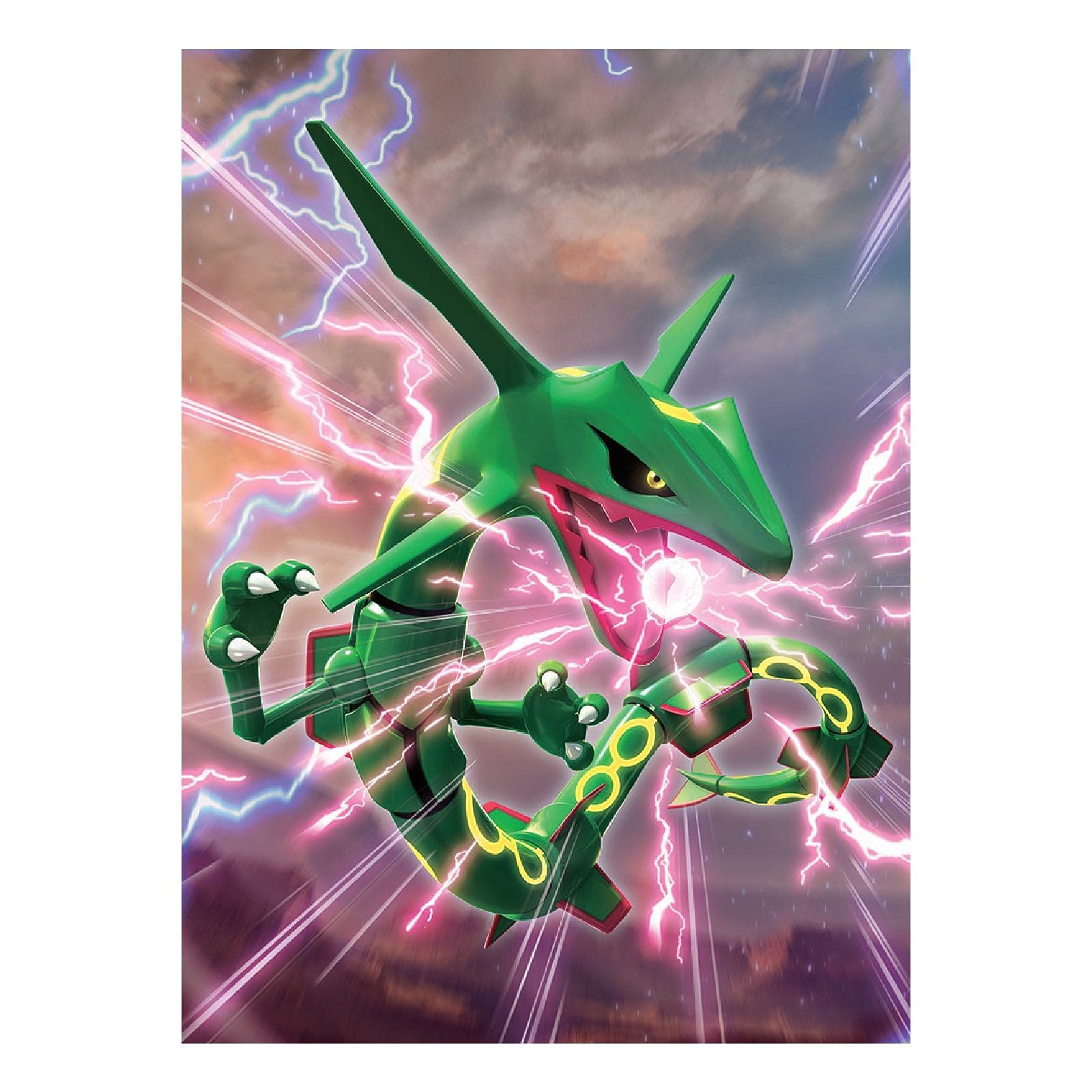 Pokémon TCG Rayquaza V vs Noivern V deck set includes guides, mats, and code card for online play.
