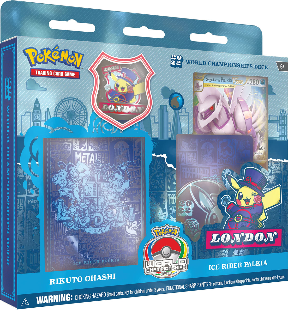 Pokemon TCG Rikotu Ohashi World Deck ready for practice and competition.