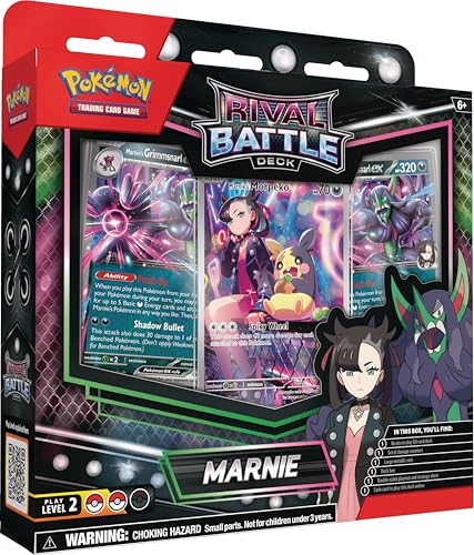 Pokémon TCG Rival Battle Deck Marnie: damage counters for tracking HP during battles