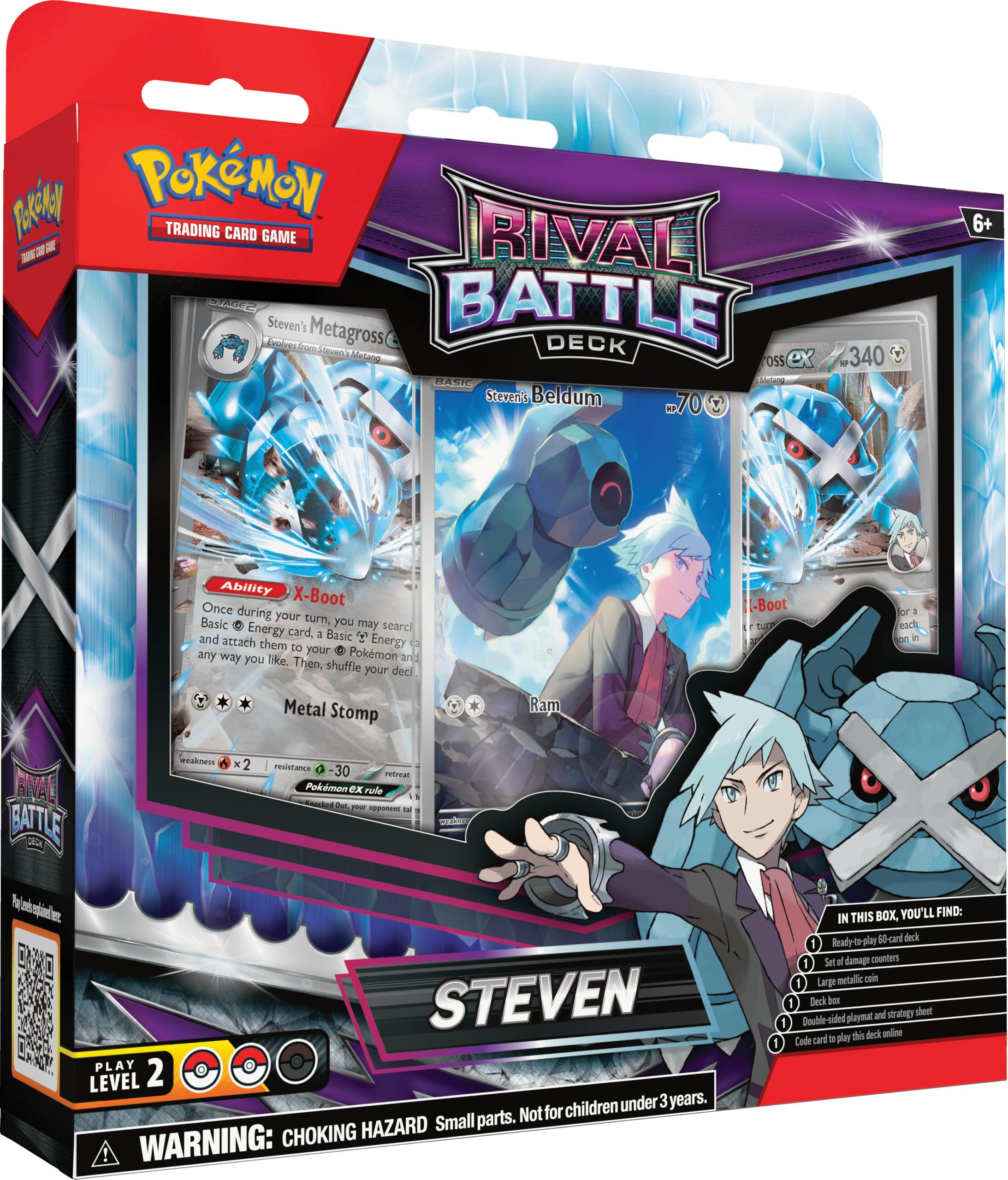 Pokémon TCG Rival Battle Deck metallic coin for reliable coin flips