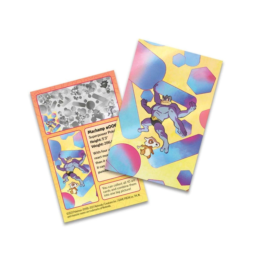 Pokémon TCG 151 Mini Tin art card showing the tin artwork for display