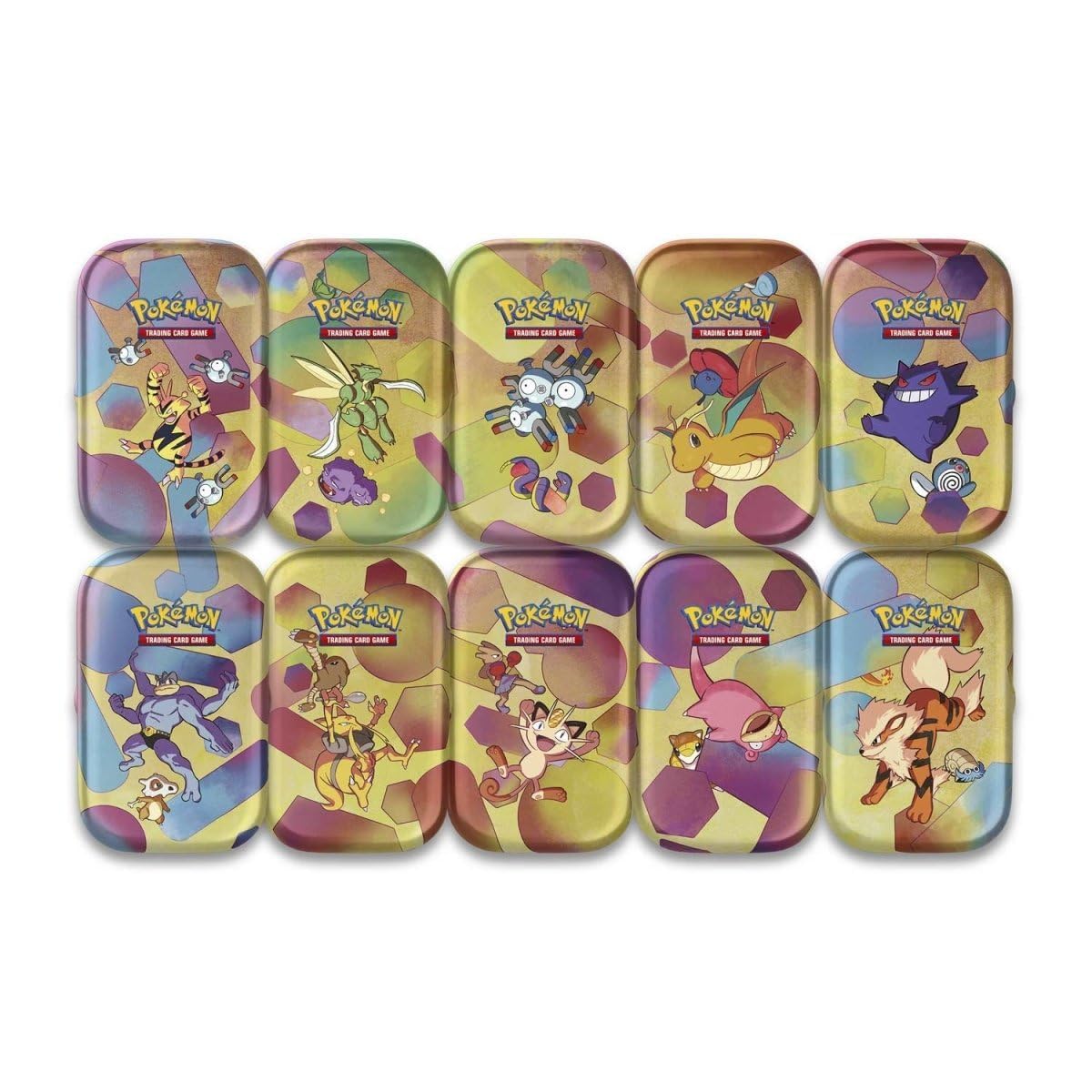 Compact tin design makes on-the-go storage and travel easy.