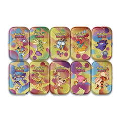 Pokémon TCG 151 Mini Tin portable design for on-the-go play
