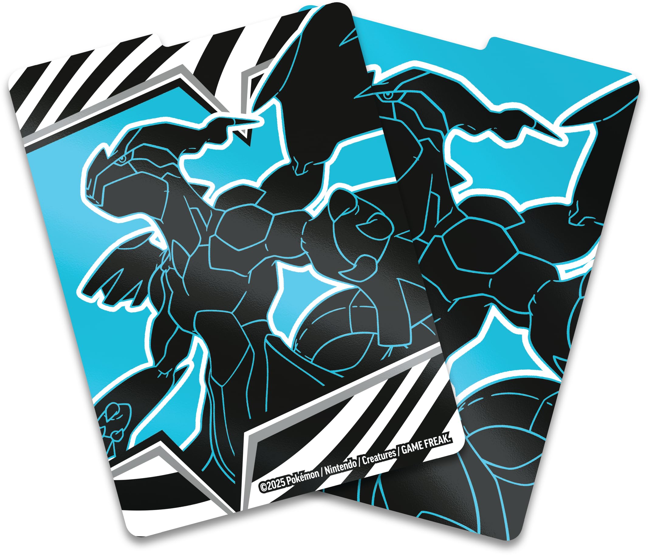 Pokemon TCG Scarlet & Violet Black Bolt ETB collector's box with four dividers.