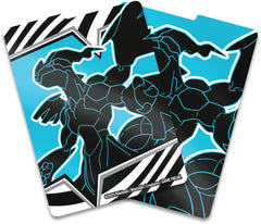 Pokemon TCG Scarlet & Violet Black Bolt ETB collector's box with four dividers.