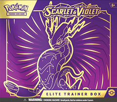 Nine booster packs from Scarlet & Violet provide expanded play opportunities.