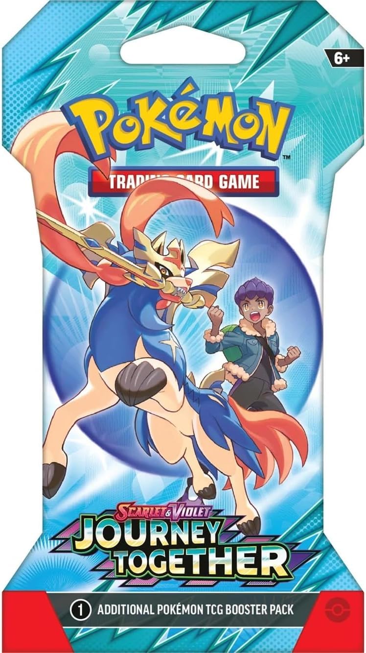 Pokemon Journey Together blister front view, ideal for collectible pulls.