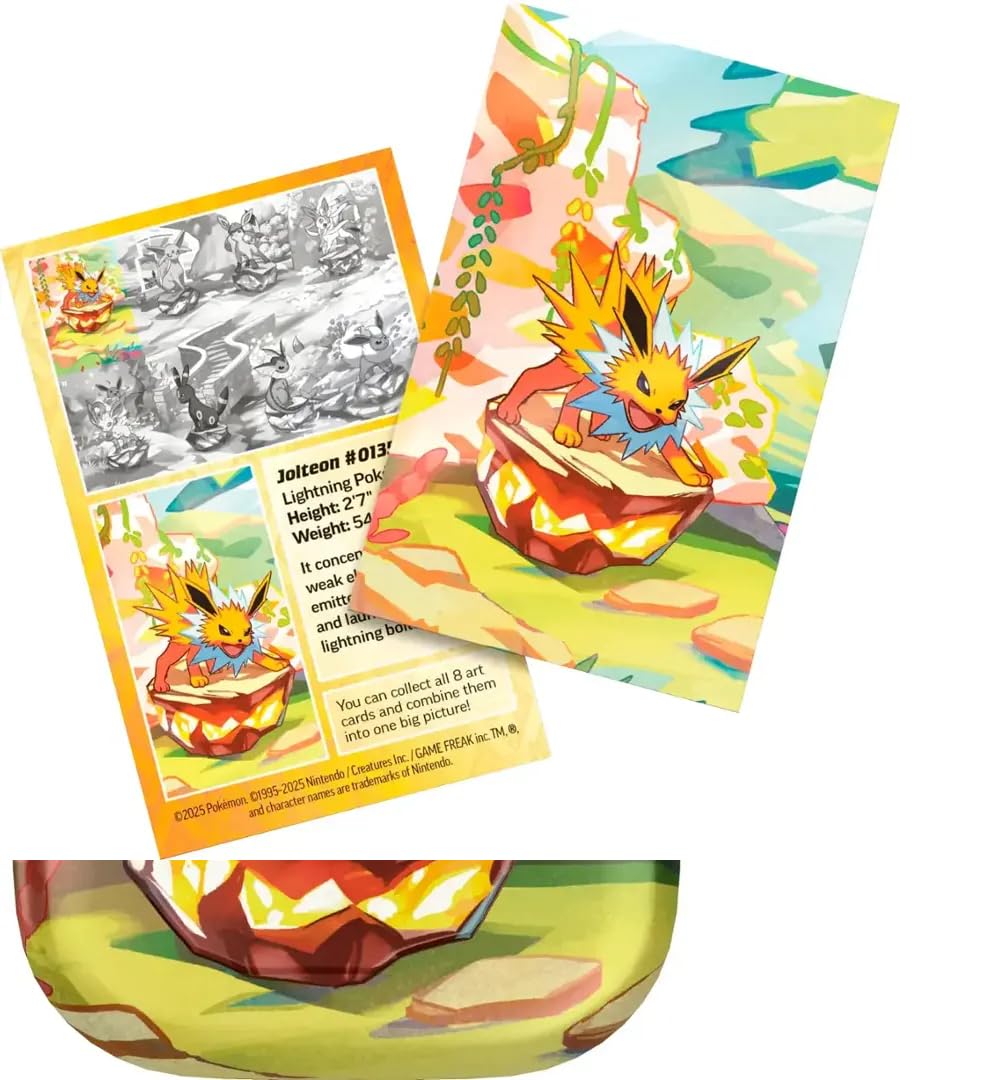 Eevee coin in the set's eight colors adds collectible variety
