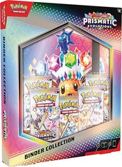 Pokemon TCG Scarlet and Violet Prismatic Evolutions booster packs for expanding your collection.