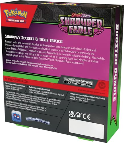 Pokemon TCG Shrouded Fable pack opening image suggesting an exciting unboxing experience