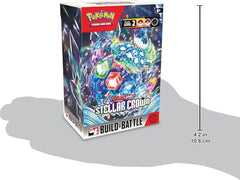 Pokémon TCG Stellar Crown foil promo card display for collectors and competitive players.