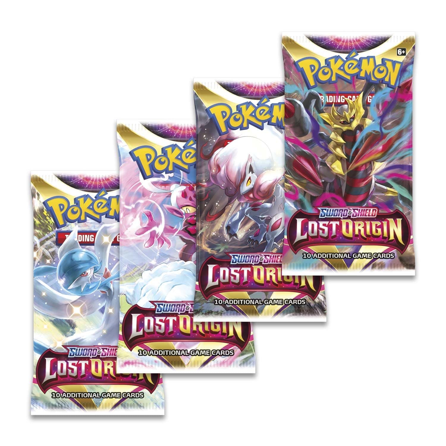 Five Lost Origin boosters spread out for strategic battles