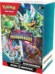 Pokémon TCG Twilight Masquerade booster display, perfect for shelves and quick access.