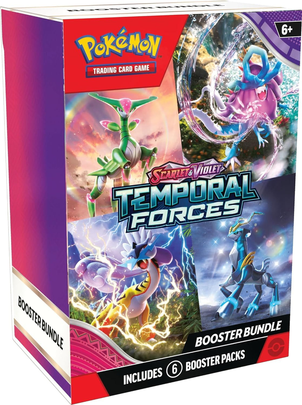Pokémon Temporal Forces booster packs spread, great for diversifying your card pool.