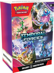 Pokémon Temporal Forces booster packs spread, great for diversifying your card pool.