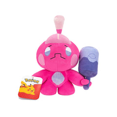 Pokemon Tinkatink plush 8-inch soft cuddle buddy for kids and collectors.