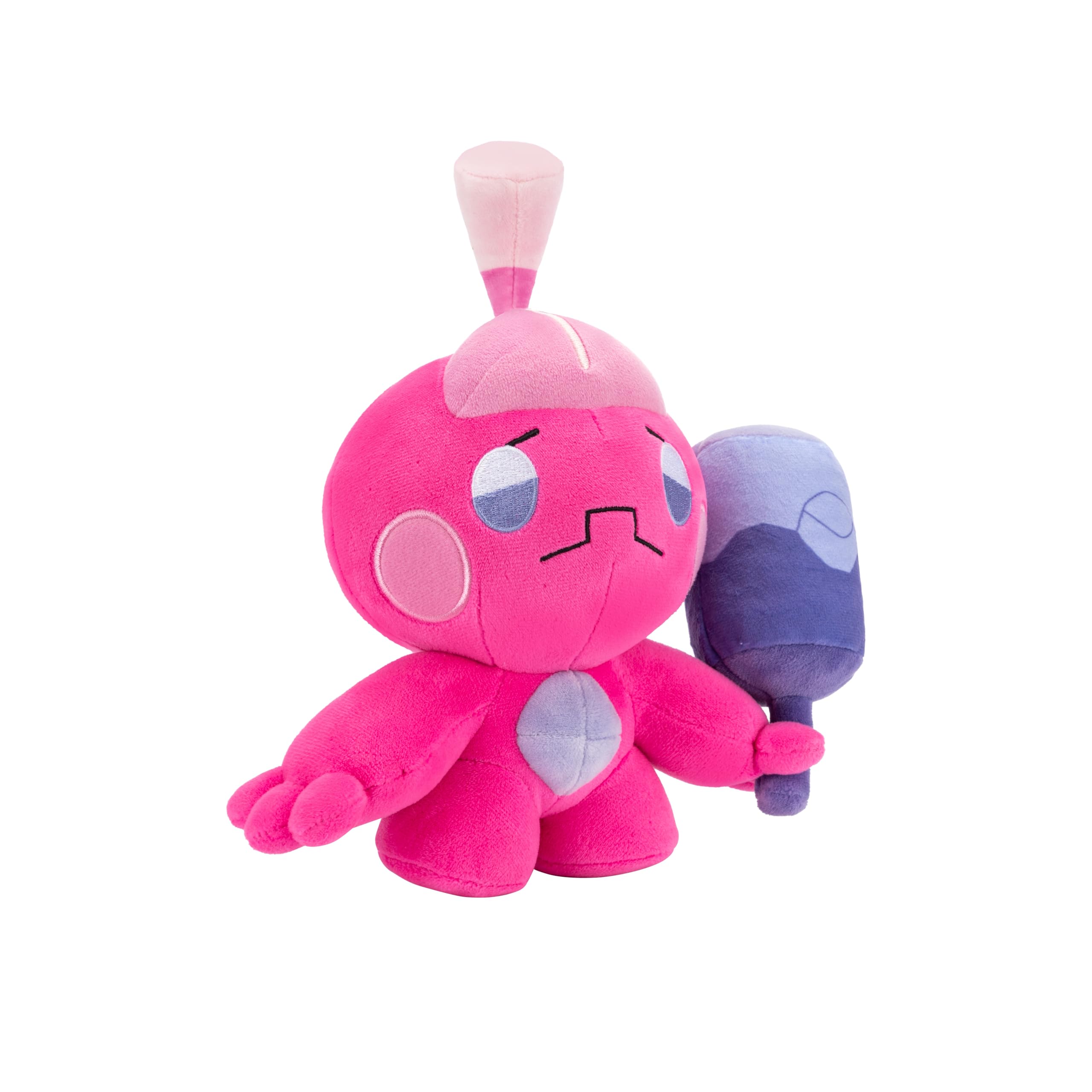 Pokemon Tinkatink plush soft material perfect bedtime companion.