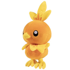 Official Pokémon Torchic plush with authentic license logo for collectors.